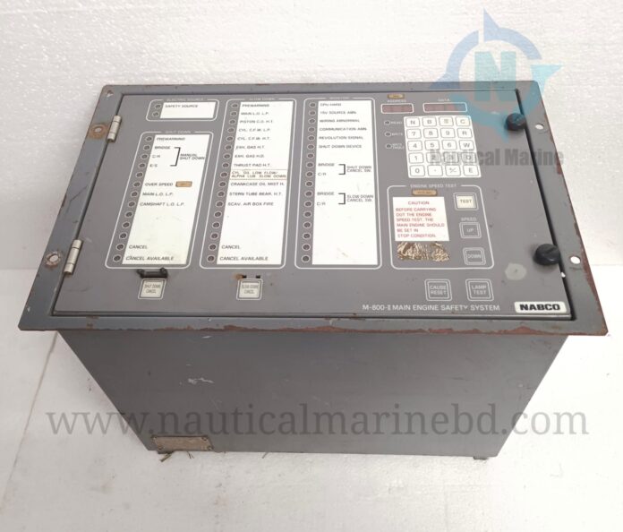NABCO M-800-II MAIN ENGINE SAFETY SYSTEM