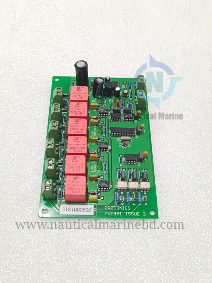 PROCONICS PRO491 ISSUE 3 CONTROLLER PCB