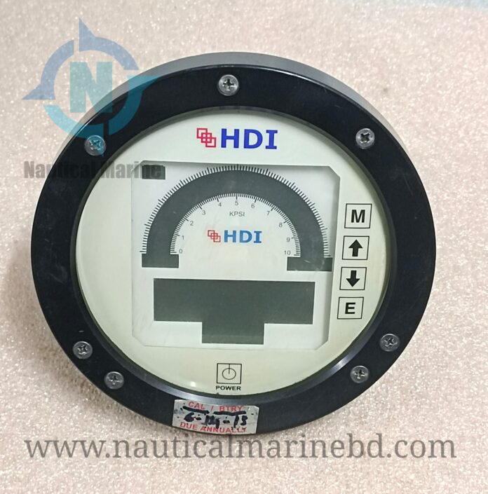 HDI 20B6A00104002AAA- CSA Pressure Gauge