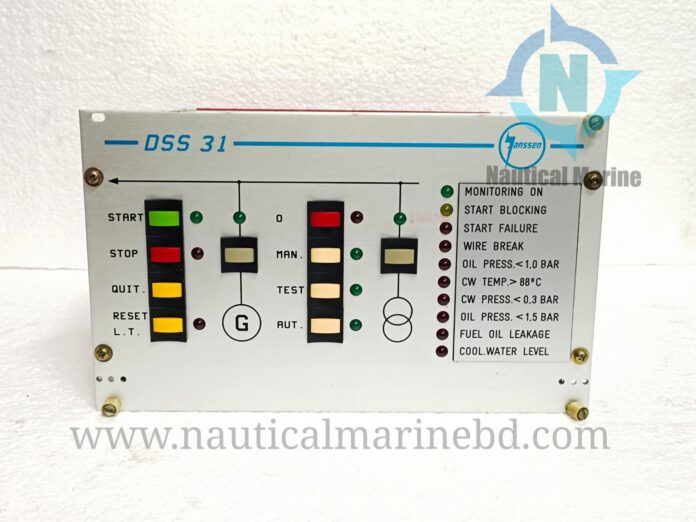 Rolf Janssen DSS 31 Engine Control Panel