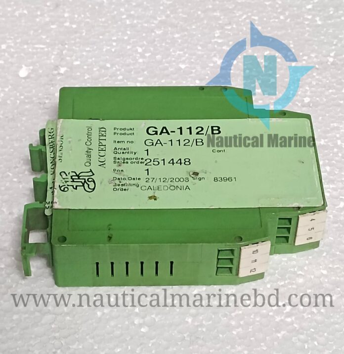 Kongsberg GA-112/B Dual Thermocouple Amplifier