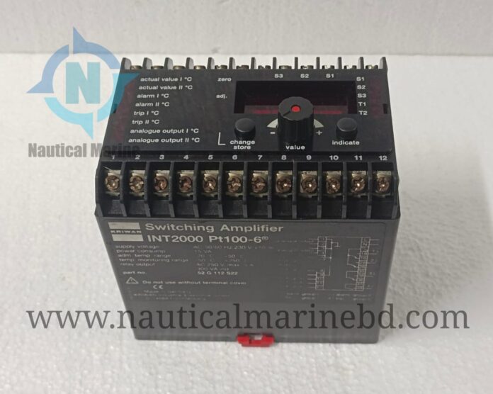 Kriwan INT2000 PT100-6 Switching Amplifier